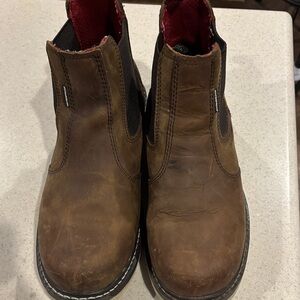 Avenger Men's Brown Leather Boots